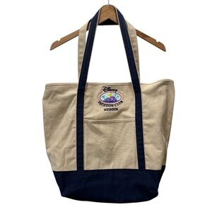 Disney Vacation Club Member Large Canvas Tote Bag